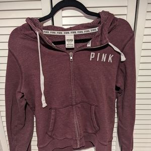 PINK- zip up jacket